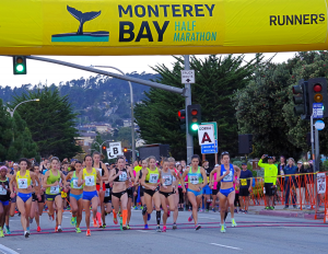 Monterey Bay Half Marathon Start
