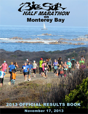 2013 Official Half Marathon Results Book