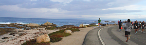 Runners on the Coast